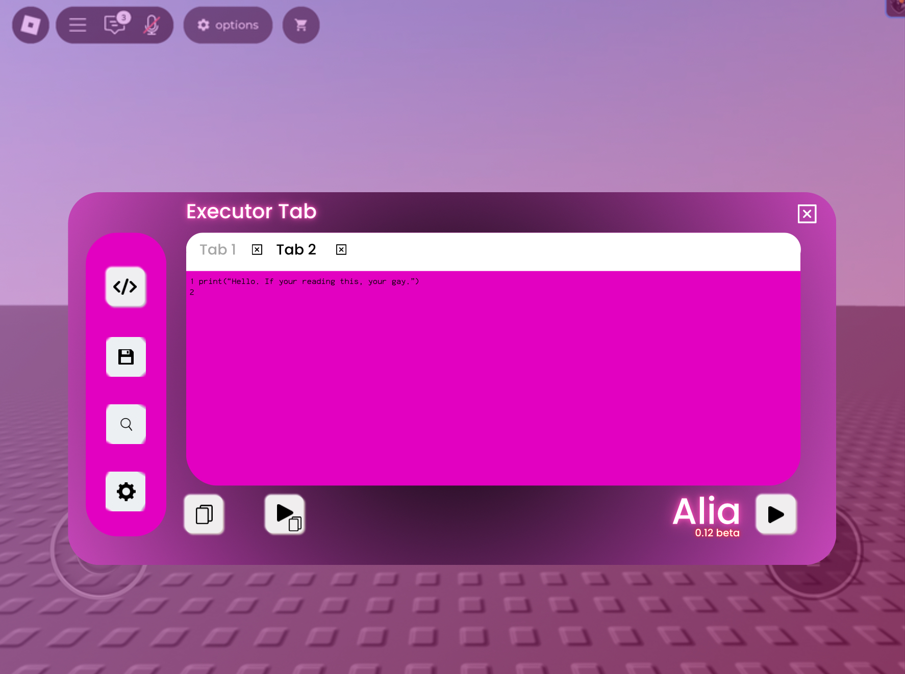 Alia Executor